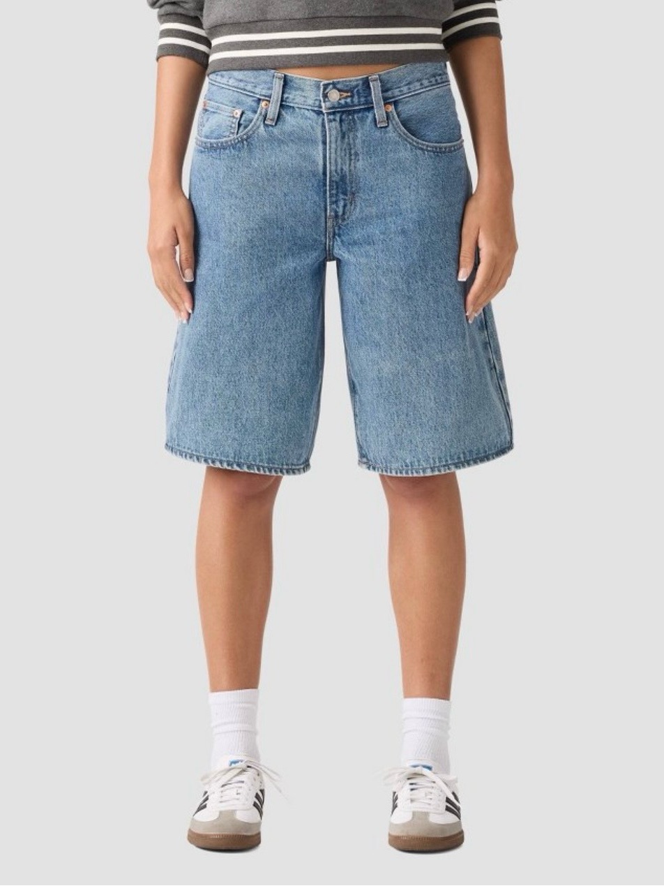 Levi's Women’s Middy Jorts Twisted Stone Sz 34